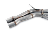 AWE Touring Edition Catback Exhaust for Porsche Macan S / GTS / Turbo - Chrome Silver 102mm Tips - Close Up